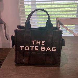 Marc jacobs mini tote bag. Color is a dark brown almost black.